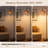Boho 64“ Rattan Arched/Arc Floor Lamp With Remote Control, Dimmable Bulb Included