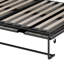 Lit escamotable en bois pleine grandeur