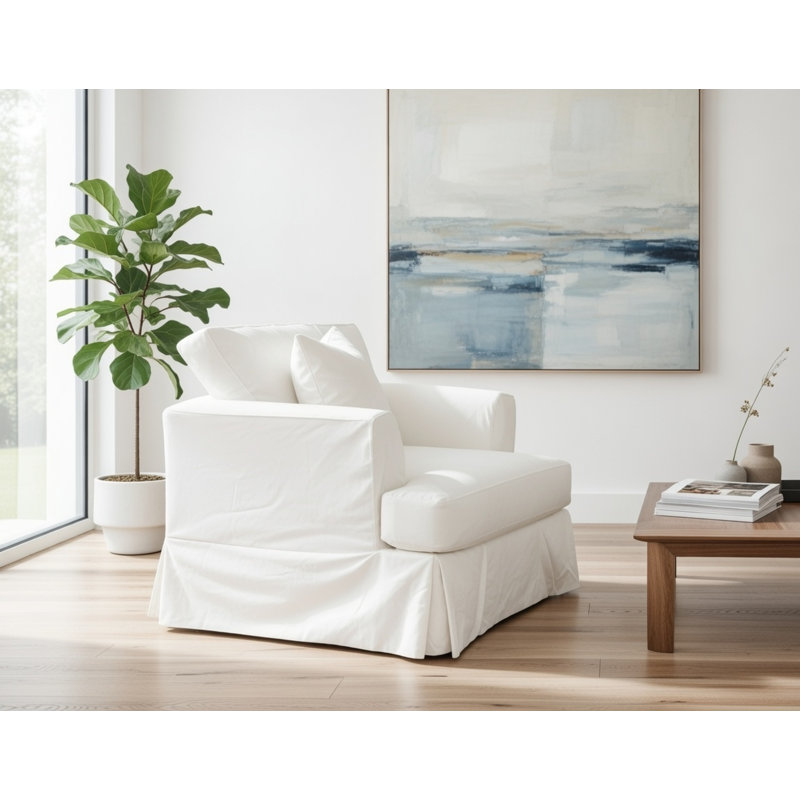 Fauteuil Joanthony, Ivoire ivoire