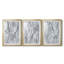 Marbré blanc I - ensemble de 3 cadres photo-350172099-350172108