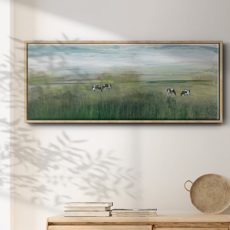 Grazing In Shandelee- Framed Canvas