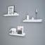 Gossamer 3 Piece Floating Shelf