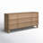 Brunelle 71" Wide 3-Drawer Sideboard, Natural