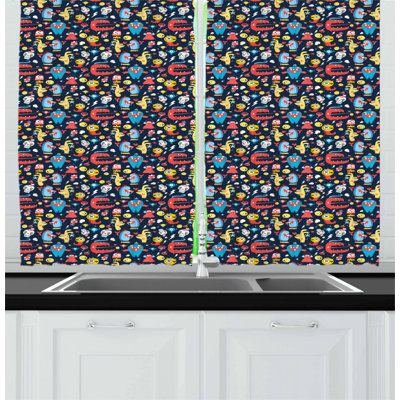 Tailored Kitchen Curtain