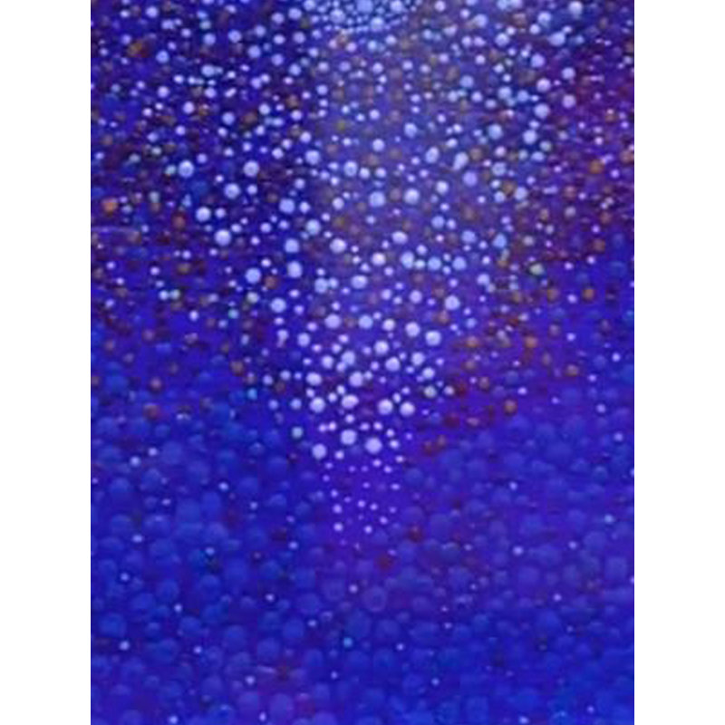 Soleil couchant, peinture acrylique avec cadre | Dots Art par Satyam Singh