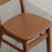  Daniel Minimalist Solid Wood Side Dining Chairs with Curved Back, Set of 4-1856459639-1846858465
