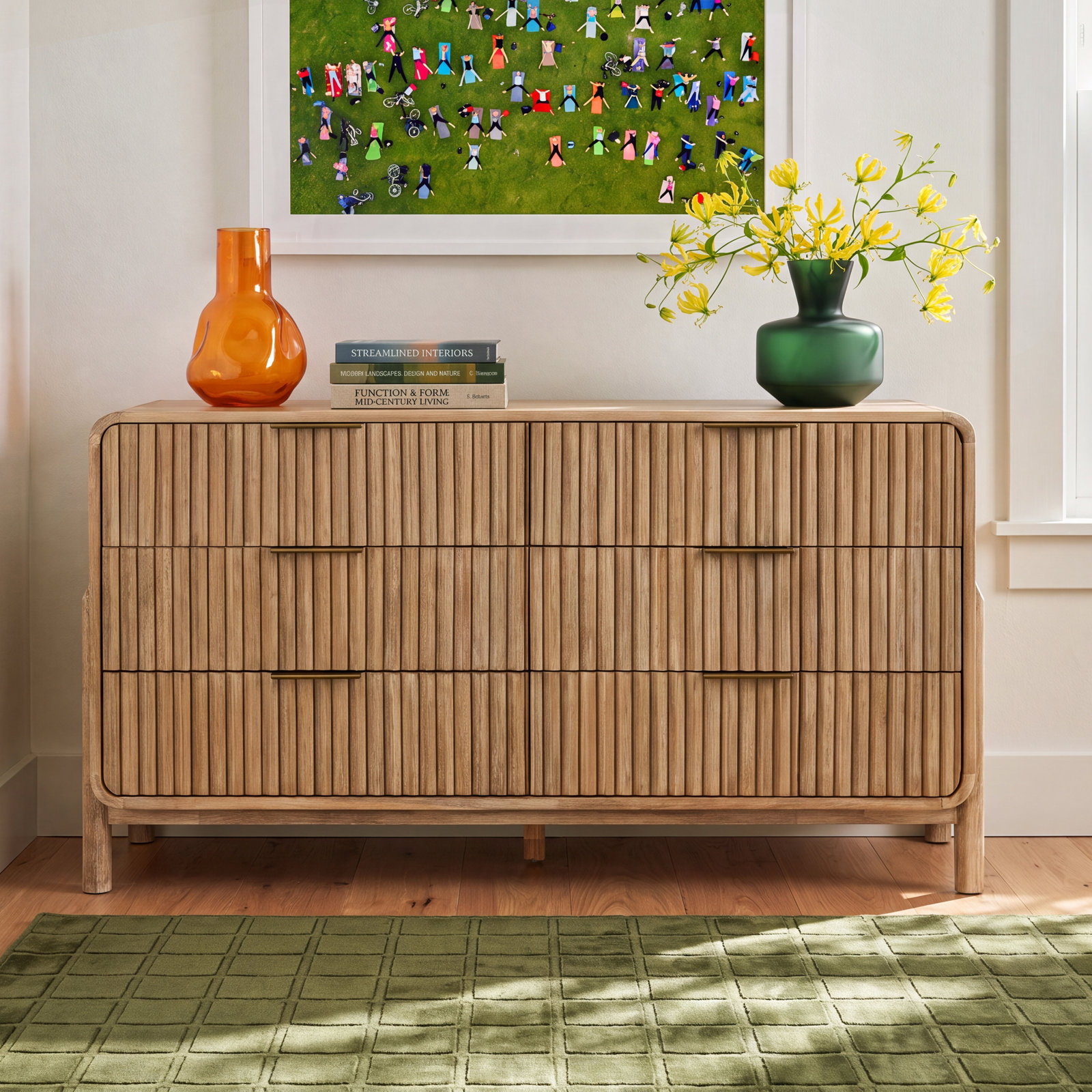 Luthien 59" Acacia Double Dresser