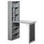 Bureau de bureau mural pliable avec tableau noir et tablette latérale pliable