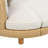 Aurelle Coastal PE Wicker Outdoor Daybed With Water-Repellent Cushions And 4 Pillows