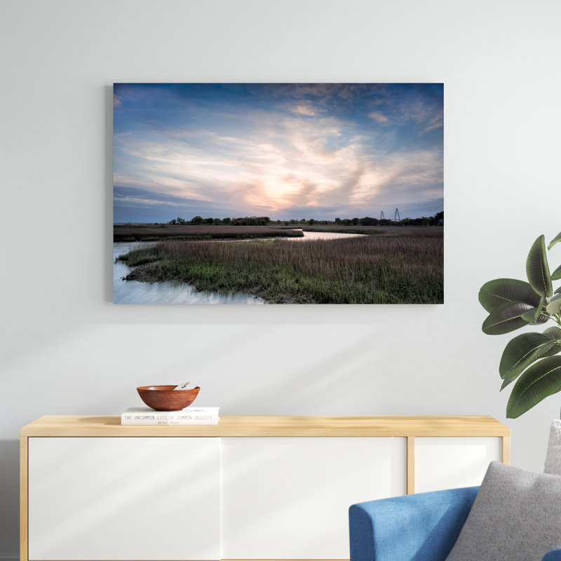 Low Country Sunset III, H 32 po x l 48 po x P 1,25 po