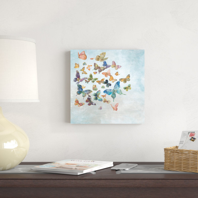 Beaux papillons avec lumière V3, H 12 po x l 12 po