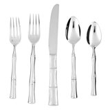 Royal Pacific 5 Piece 18/10 Stainless Steel Flatware Set, Service for 1