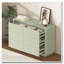 Commode 6 tiroirs pour la chambre à coucher, grande commode moderne de 47,2 po de largeur avec poignée sans ondulation et rangement pour vêtements en bois-1568659810