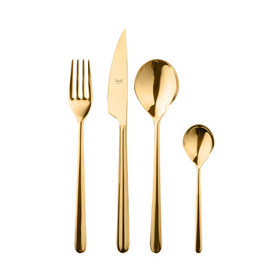 Linea 24 - Piece Stainless Steel Flatware Set - Service for 6