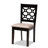6 - Person Four Leg Dining Set-131629959-131629957