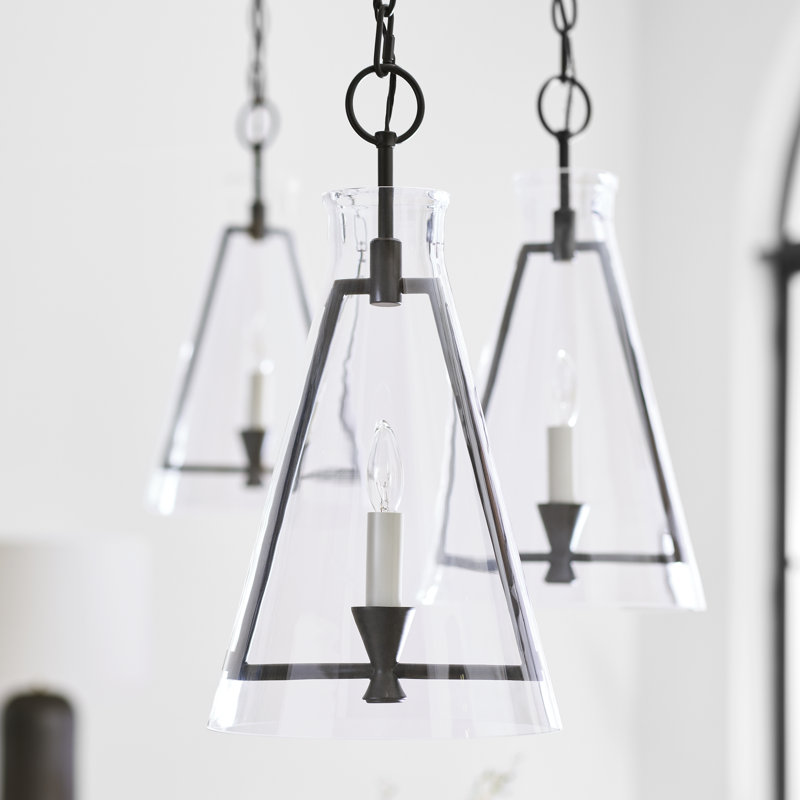 Keystone 1 - Light Pendant, 20.75" H x 11" W x 11" D