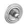 Astor 3/4" Round Thermostatic Trim Plate With Handle