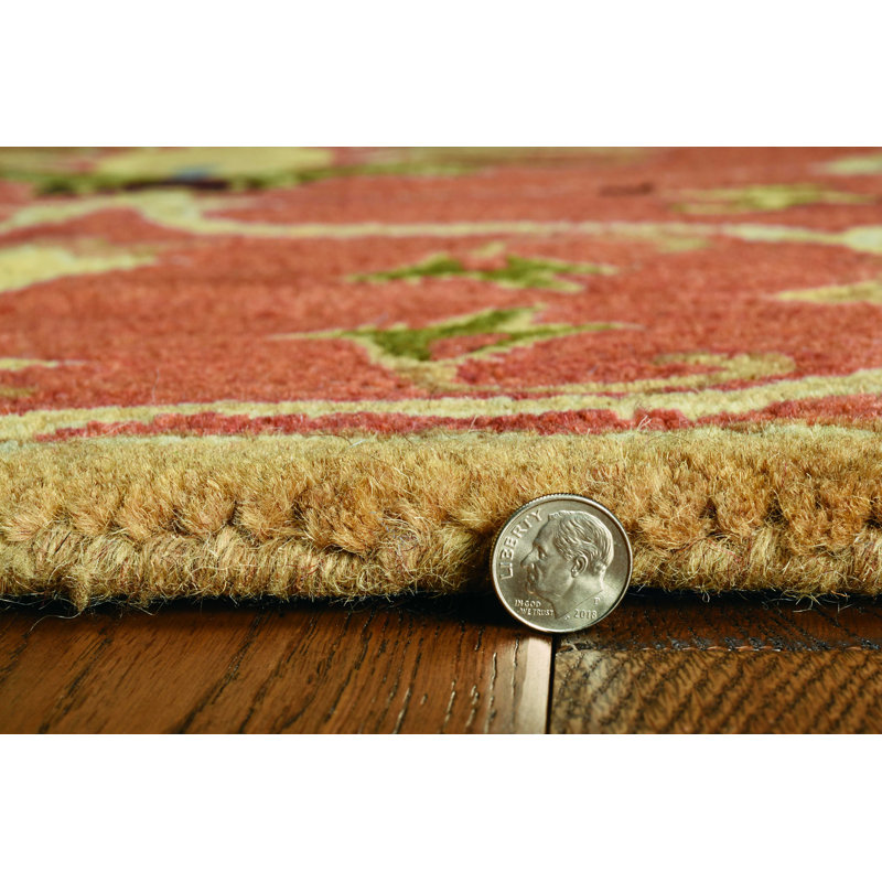 Una Wool Floral Indoor Rug