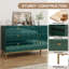 Commode décorative 6 tiroirs Bailes Iron-688077250