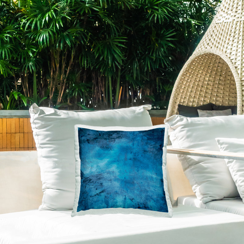 Abstract Outdoor Throw Pillow
