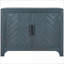 Armoires | Armoire de rangement décorative 40 po avec 1 tablette réglable et porte décorative unique | Panneau de fibres à densité moyenne-5804977