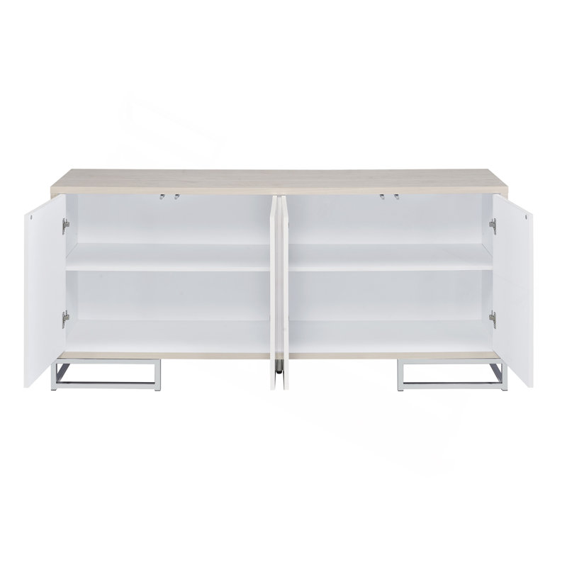 Armoire console blanche Marcle