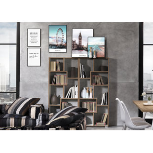 London Paintings Composition - 5 Piece Single Picture Frame Print on Canvas