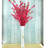 10 PCS Artificial Cherry Blossom Branches Decoration, Faux Flowers 25.5" Long Stems Plum Fake Peach Plants Real Touch Silk for Wedding Home Bedroom Party Table Office-1018504608