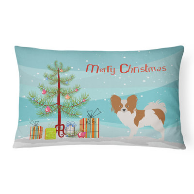  Coussin décoratif intérieur / extérieur Papillon Christmas