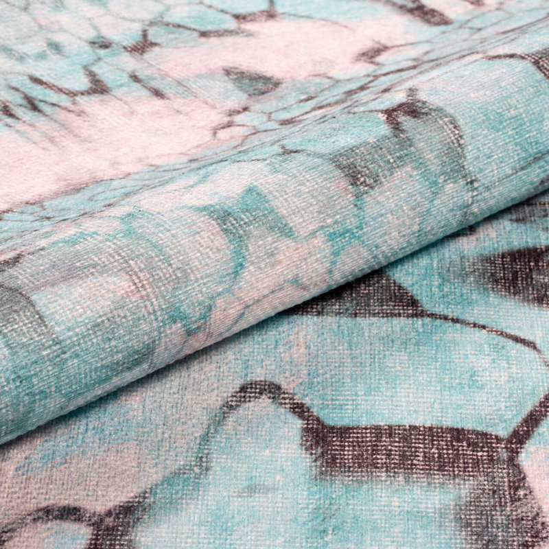 Luxurious Machine Washable Carpet, 100% Polyester, 7.5 x 10.8 Feet | Pile Height: 0.2 Inches, 1850 g/m² | Recycled Poly Cotton Underside, Easy Care, Perfect for Living Room & Bedroom, Soft & Durable Design