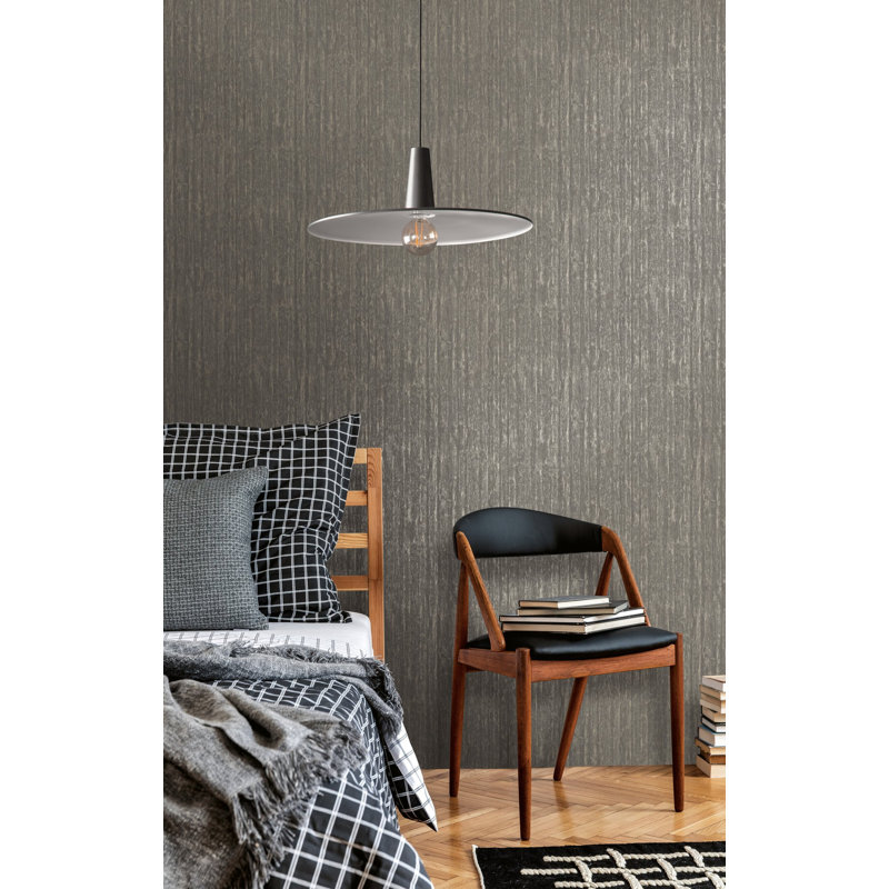 32.97Cm x 33Cm Matte Wallpaper Roll, Grey