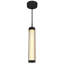 Luminaire suspendu 3 po à DEL intégré, finition noire - Luminaire suspendu moderne pour cuisine, bar ou couloir-1051598647