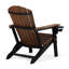 Chaise Adirondack pliante, noire-1930660652