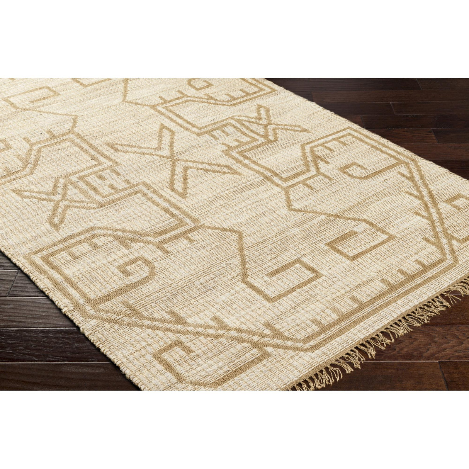 Enchant Handmade Jute / Sisal Brown Rug, Runner 2'6" x 8'