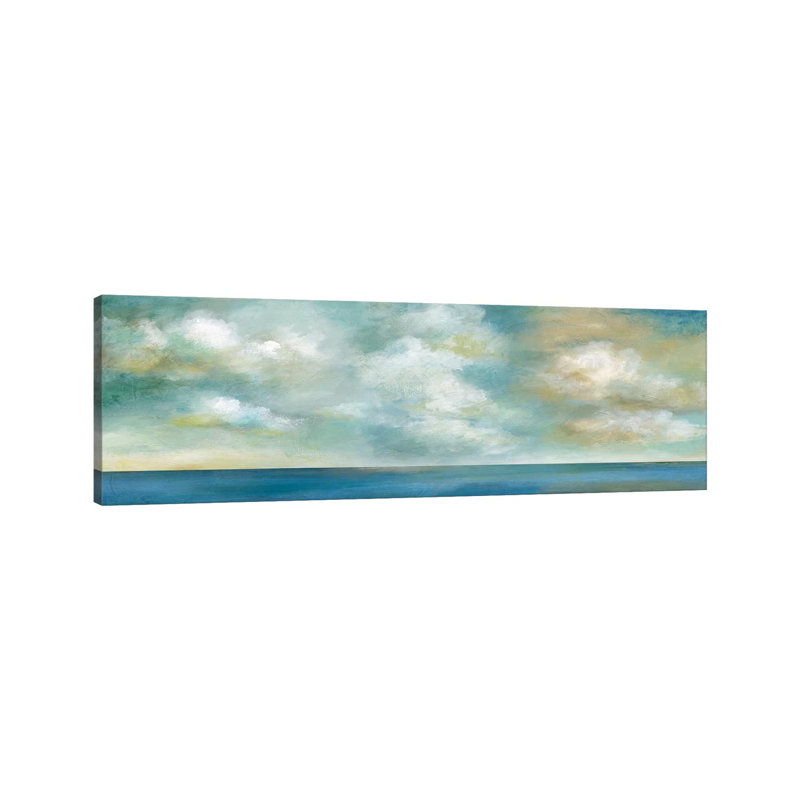 Cloudscape Vista II by Nan - Wrapped Canvas Panoramic Painting, 30.48 cm H x 91.44 cm W