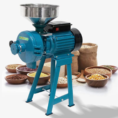 Home Dry Grinder Corn Mill Wheat Feed Rice Grain Coffee Grinder Electric Cereals Grinder 110V -  ShangQuan WuLiu, K16DDMF