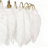20.9-inch Dimmable Feather Chandelier With Bulb