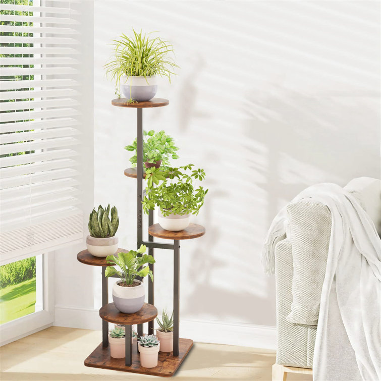 URBNLIVING Round Multi-tiered Plant Stand | Wayfair.co.uk