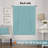 Curtains Thermal Insulated Tie Up Window Shade Light Reducing Curtains for Kitchen, Rod Pocket 2 Panels - 42" Wide by 63" Long-1030162730