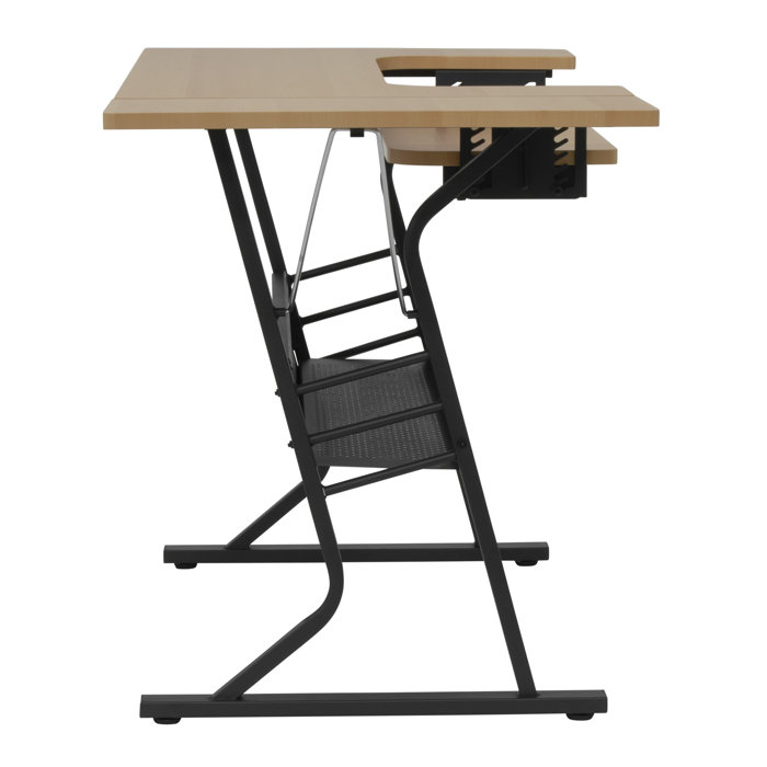 Sew Ready 44.75'' x 23.5'' Foldable Sewing Table with Sewing Machine ...