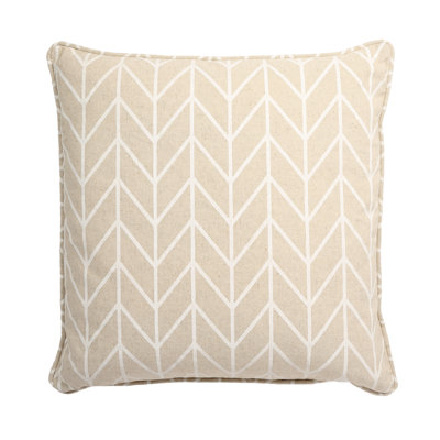 Los Angeles Geometric Linen Reversible Throw Pillow