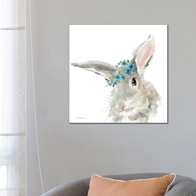 Glamour Girls: Rabbit by Carol Robinson - Print on Canvas