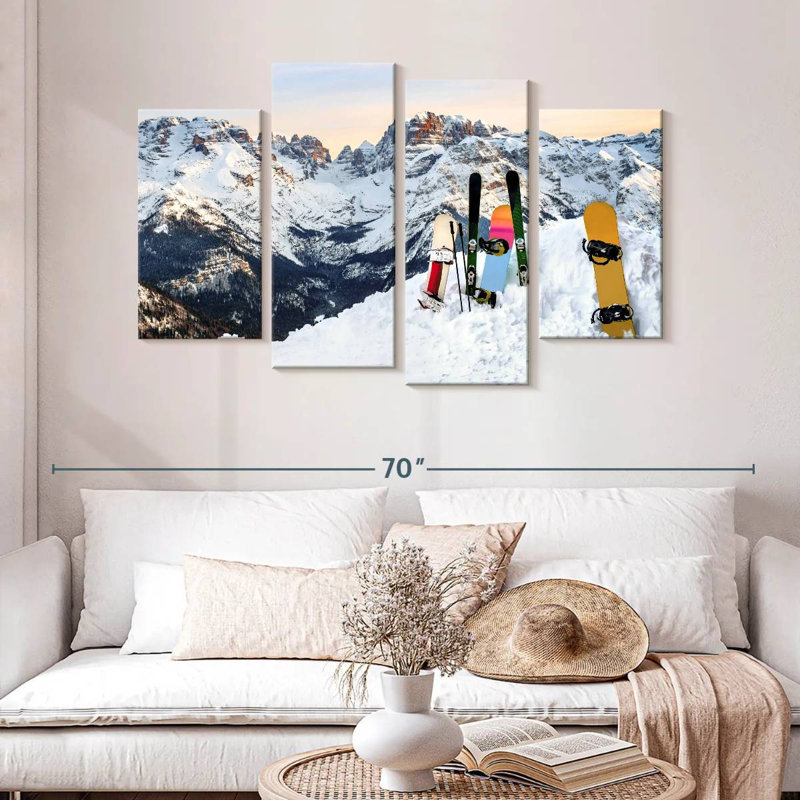 Planches à neige et skis Sireci, H 32 po x l 52 po