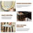 Ridaa Small Makeup Vanity Table Set with 3 Modes Brightness Adjustable Lighted Mirror, Compact Vanity Desk with Charging Station & Cushioned Stool, Dressing Table for Bedroom Apartment with Storage Drawer, for Kid Gift-91898738