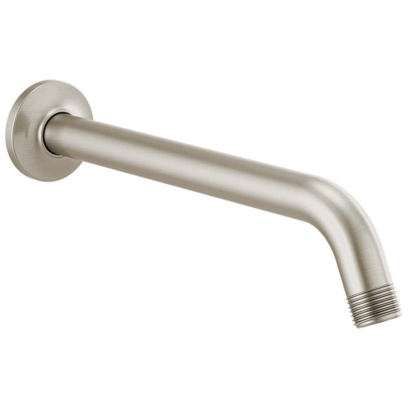 Kintsu® 10" Shower Arm and Flange, Luxe Nickel