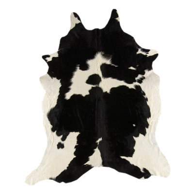 Cindy Animal Print Cowhide Hand Woven 180cm X 240cm Area Rug