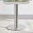 Aydelin Extendable Round Glass Top Metal Base Dining Table