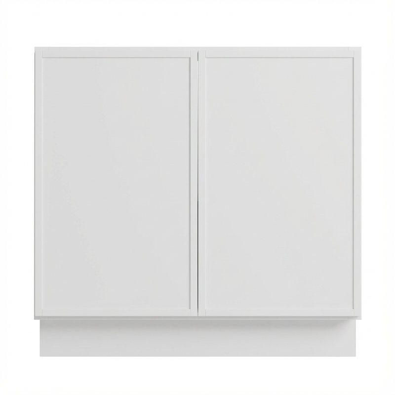 Armoire de base moderne en bouleau de 30 po avec tiroir optionnel, conception à cadre étroit, quincaillerie à fermeture en douceur de qualité supérieure, pour des aménagements de cuisine personnalisés