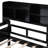 Twin Size Daybed In , With Solid Wood Slats And Functional Storage For Your Home Frame, Bedside Shelves, Two Drawer Compartments-997644491