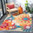 Stephine Performance Floral Indoor/Outdoor Area Rug-736804125